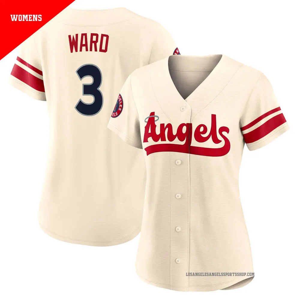 Youth #3 Taylor Ward Los Angeles Angels White Replica Home Youth #3 Taylor Ward Los Angeles Angels White Replica Home